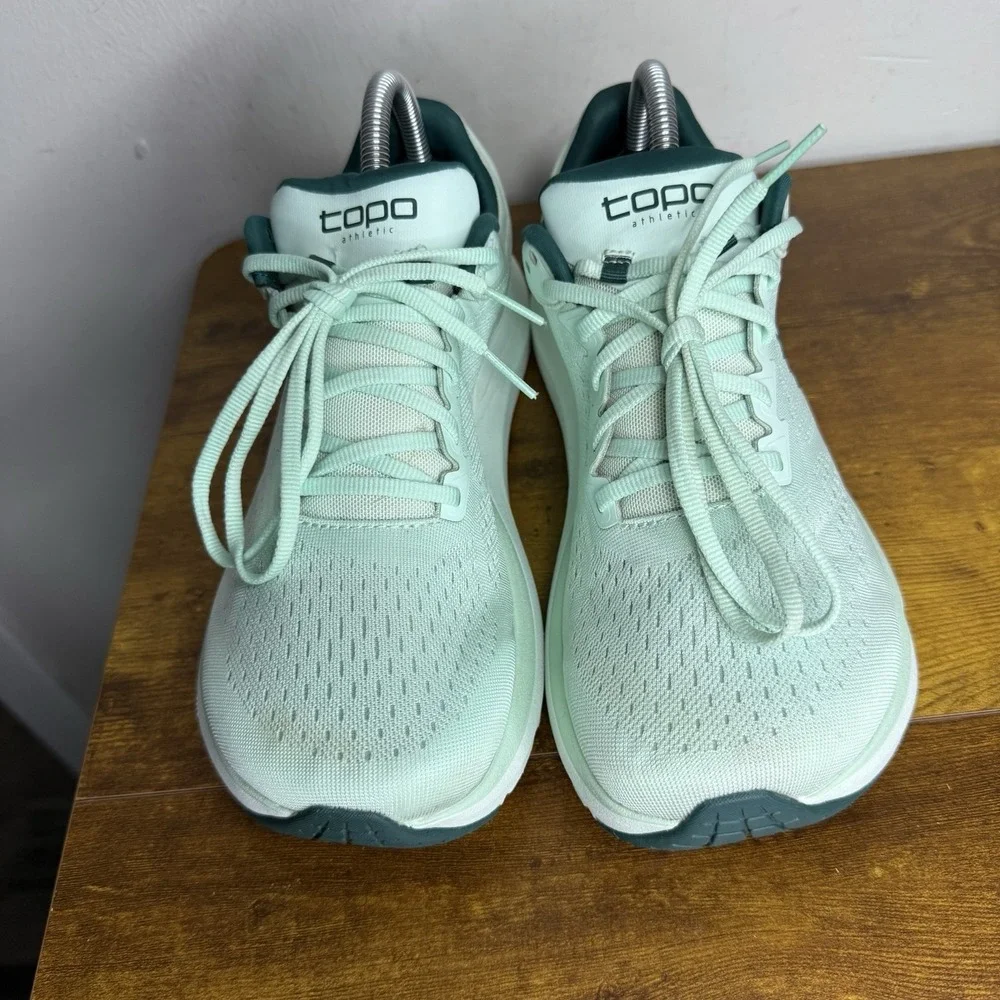 Topo Athletic Phantom 3 Running Shoes Women's Size 9.5 Seafoam Green - Picture 3 of 7